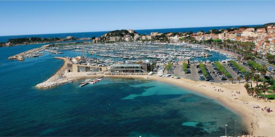 Studio de prestige dans résidence face à la mer Bandol Extérieur photo